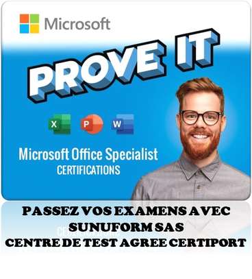 Examen de Certification Microsoft Office Spécialist image 1