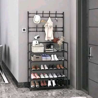 Penderie avec rangement chaussures 80cm grand modèle image 3