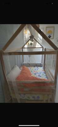 Moustiquaire de lit SUR MESURE LIT CABANE Et BERCEAU image 1