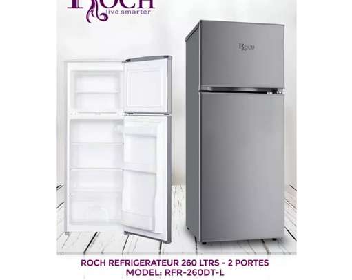 RÉFRIGÉRATEUR 260LITRES ROCH 2PORTES GRIS RFR260DTL image 1