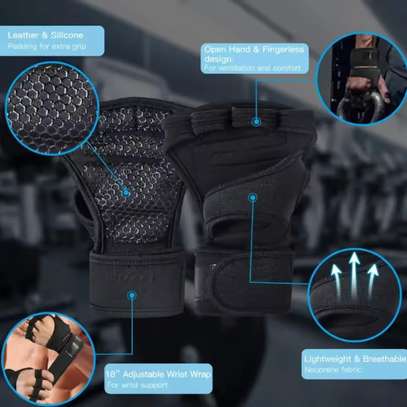 Gants de gymnastique haltères Crossfit, Support de poignet image 11