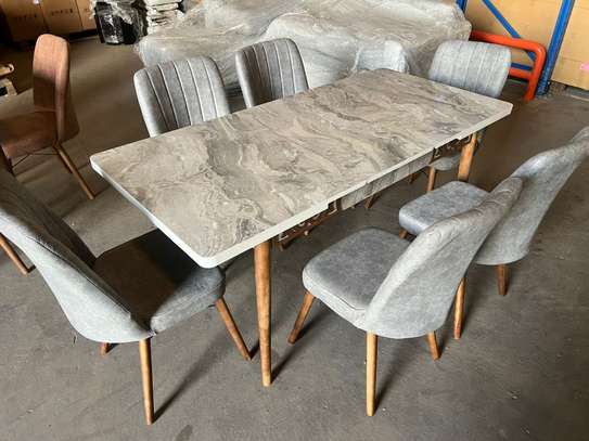 Ensemble table extensible  + 6 chaises image 3