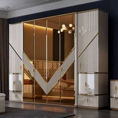 CHAMBRE A COUCHER 8BATTANTS SPIECES BEIGE M8801H image 5