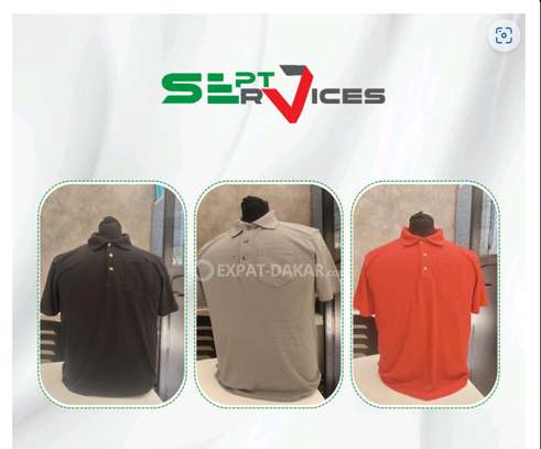 Lacoste&t-shirt hommes courtes manche image 2