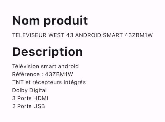 Promo Téléviseur télévision smart et android image 1
