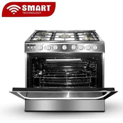 CUISINIÈRE 5FEUF SMART TECHNOLOGY FULL OPTION INOX image 2