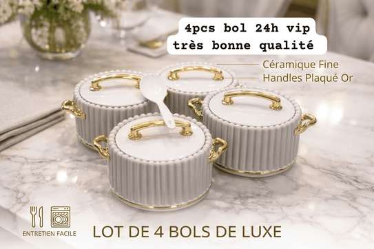 4 Bols Isothermes VIP Haute Qualité image 2