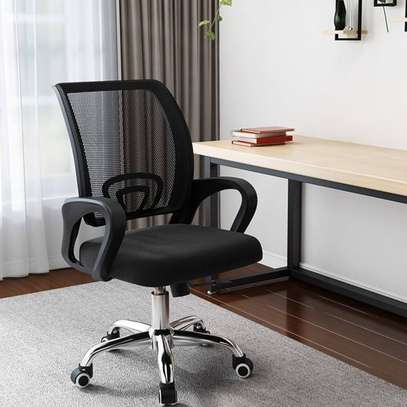 Chaise de bureau ergonomique réglable dossier maille image 4
