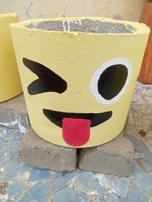 Pots de fleur Déco EMOJI image 2