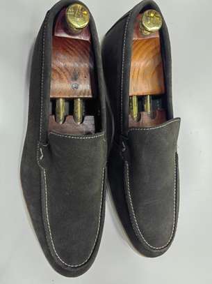 Mocassins daim LORO piana confort élégance classique image 4