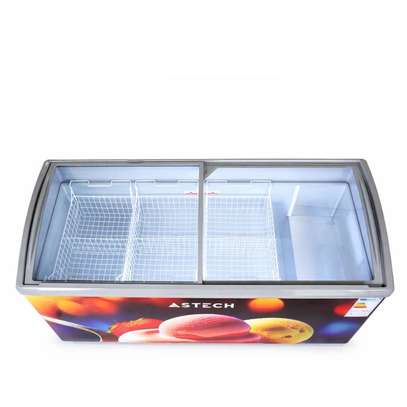 CONGELATEUR 600LITRES ASTECH HORIZONTAL VITRINE image 3