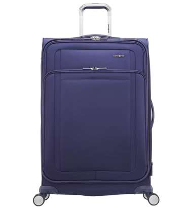 Set de deux valises SAMSONITE en tissu bleu image 4