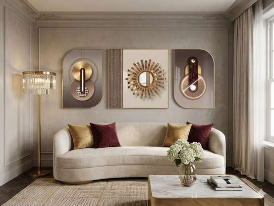Tableau 3 pieces 140cm/60cm image 2