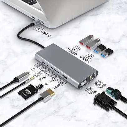 Hub USB-C, adaptateur 11-en-1 USB-C to HDTV image 4