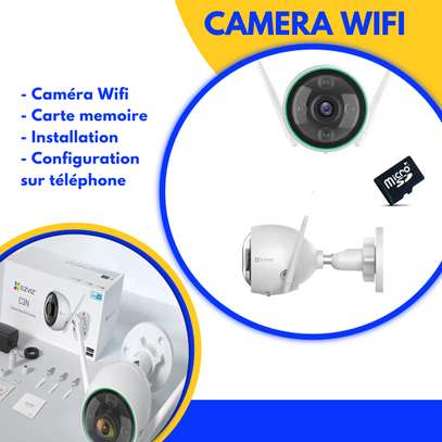 Caméra Wifi EZVIZ EXTERIEUR 2MP + Carte mémoire 16G image 1