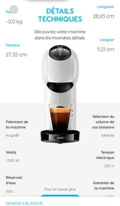 Machine à café Dolce Gusto GENIO S Automatique image 2