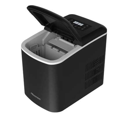 MACHINE A GLACE HISENSE 15KG NOIR INOX ICM1504 image 1