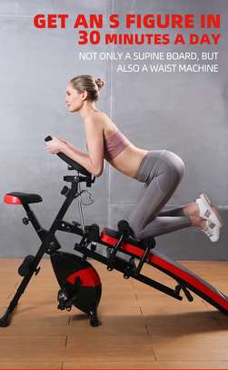 Vélo d'exercice magnétique multifonctionnel image 11