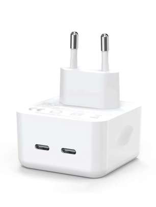 Apple Tête de Chargeur iPhone ou Samsung 2 Ports USB-C 35W image 2
