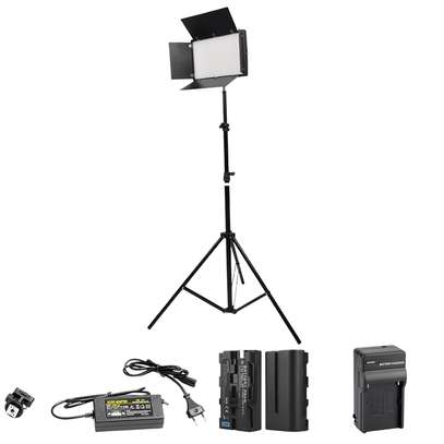 Lampe rechargeable Pro Led 800 Led avec 2 batteries image 4
