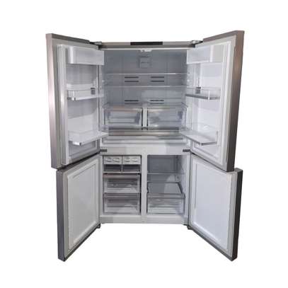 Refrigerateur beko side by side 4porte inox 600l image 1