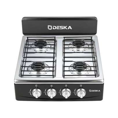 PLAQUE DE CUISSON DESKA 4FEUX 60X50 AVEC TABLE GSF06DK image 1