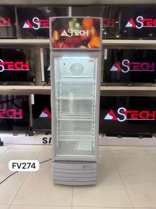 REFRIGERATEUR ASTECH VITRINE 1PORTE 274L 274AC image 1