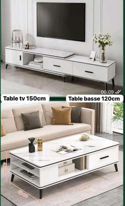 Table télé +table salon image 3