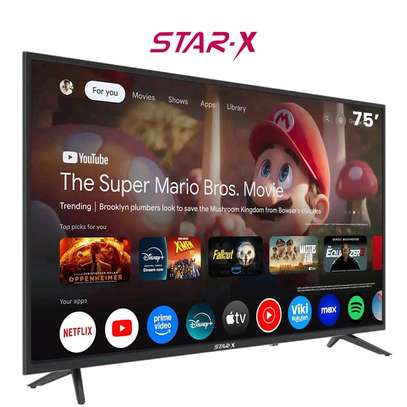 Télévision star x 75 pouce smart image 1