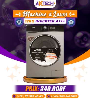 MACHINE A LAVER ASTECH 7KG À 12KG INVERTE image 6