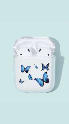 Coque AirPods 1 & 2 silicone design astronaute image 3