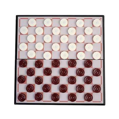 Jeu de dames magnétique pliable pour adultes image 6