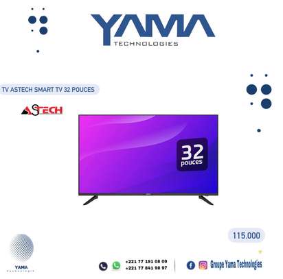Astech Smart TV pouces HD Wi-Fi intégrée image 2