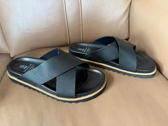 sandales cuir noir Brunello Cucinelli image 2