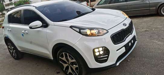 Kia Sportage 2017 Blanc SUV Confort Sécurité image 2