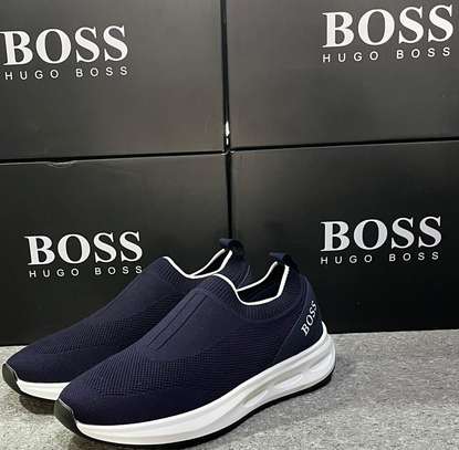 boss chaussures slip-on confort 3 coloris semelle blanche image 3