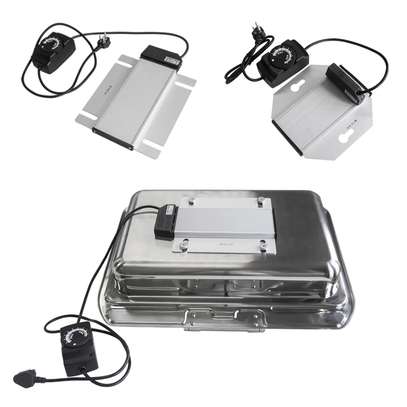 Chafing dish avec couvercle en verre image 2