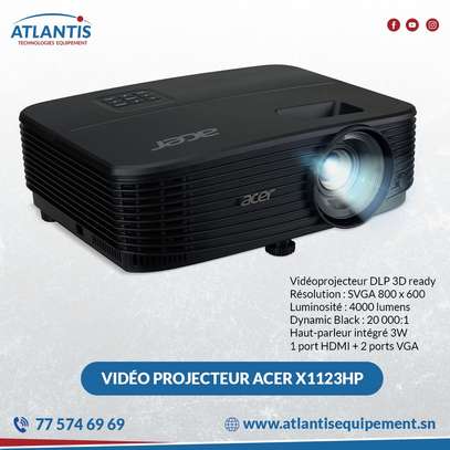 Vidéo Projecteur Acer X1123HP - 4000 LUMENS - HDMI/VGA - image 1