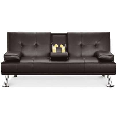 Canaper Lit Futon moderne en similicuir image 3