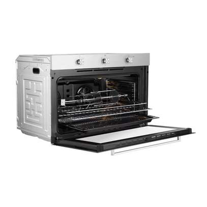 FOUR ENCASTRABLE HISENSE 90X60 ELECTRIQUE NOIR GRIS image 2