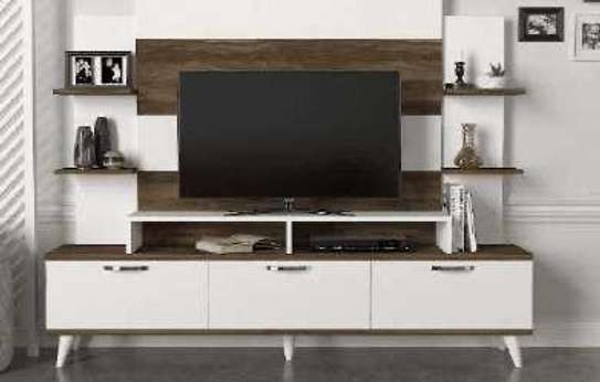 ENSEMBLE TABLE TV + ÉTAGÈRE T927 image 1