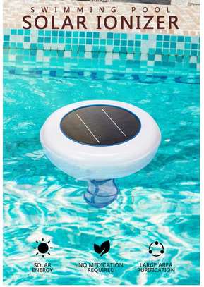 Nettoyeur de piscine, Ioniseur solaire, économise 85% de CH image 2
