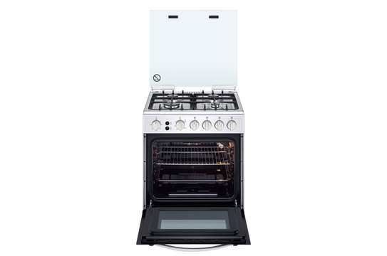 CUISINIERE 4FEUX LG 60X60 GRIS FA211RMA - Plateau | Expat-Dakar