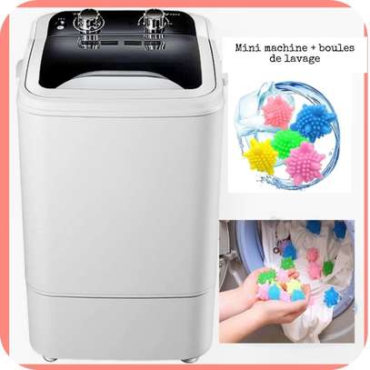 Mini Machine à laver 6KG +10 boules de lavage image 1