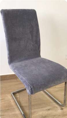 Lot de 6 housses de chaise en Velours image 9