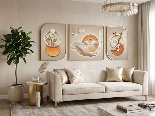 Tableau 3 pieces 140cm/60cm image 5