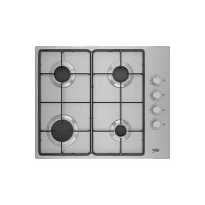 PLAQUE BEKO ENCASTRABLE 60X60 A GAZ INOX HIGG64123SXL image 2