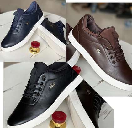 Lacoste baskets cuir image 1
