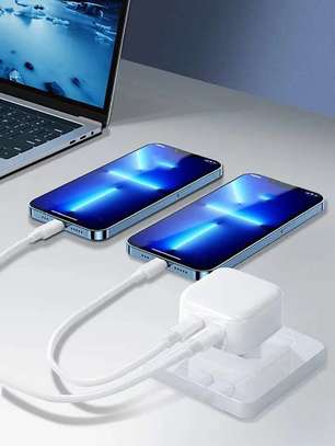 Apple Tête de Chargeur iPhone ou Samsung 2 Ports USB-C 35W image 3
