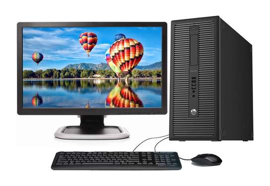 Bureau hp i5 disk 1tb ram 8 ecran 24p image 1